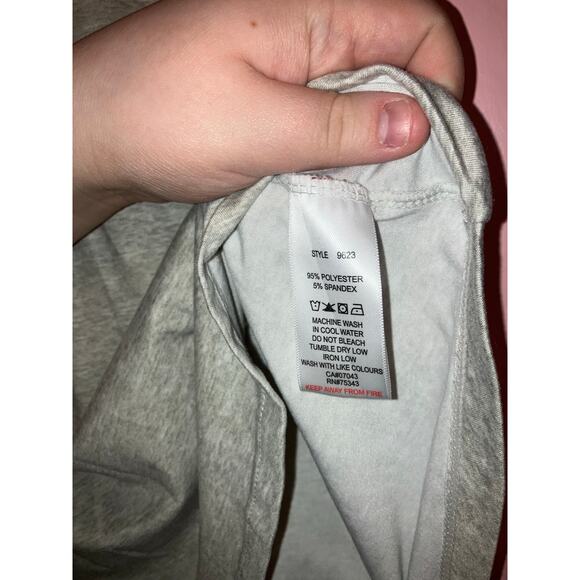 Santa’s Treasures Christmas Gnome Buffalo Plaid Long Sleeve Top Small - Picture 3 of 5